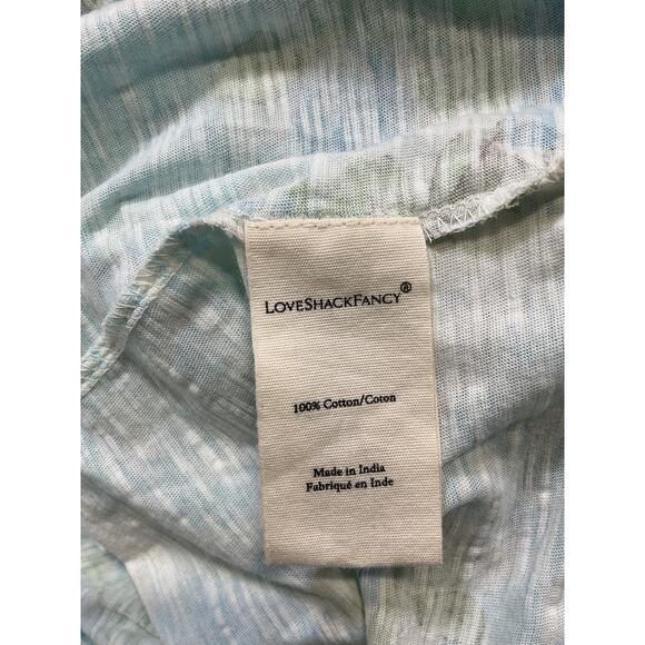 Loveshackfancy 'Amore' Blue Dress Size S - Picture 5 of 5